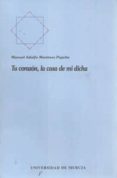 tu corazon, la casa de mi dicha-manuel adolfo martinez pujalte-9788476842683 tu corazon, la casa de mi dicha-manuel adolfo martinez pujalte-9788476842683
