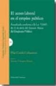 el acoso laboral en el empleo publico: actualizada conforme a la ley 7/2007, de 12 de abril, del estatuto basico del empleado publico-pilar conde colmenero-9788498364583 el acoso laboral en el empleo publico: actualizada conforme a la ley 7/2007, de 12 de abril, del estatuto basico del empleado publico-pilar conde colmenero-9788498364583