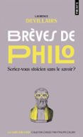 Ebooks portugueses descargar BRÈVES DE PHILO  (edición en francés) PDF