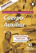 cuerpo auxiliar. subgrupo c2. temario y test. volumen 2. organizacion administrativa ii (ebook)-9781524305093 cuerpo auxiliar. subgrupo c2. temario y test. volumen 2. organizacion administrativa ii (ebook)-9781524305093