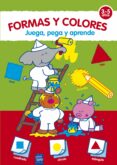 formas y colores (juega, pega y aprende) (libro con adhesivos)-9788408098393 formas y colores (juega, pega y aprende) (libro con adhesivos)-9788408098393