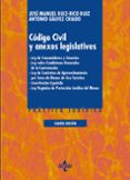 codigo civil y anexos legislativos (4ª ed.) ley de consumidores y usuarios: ley sobre condiciones generales de la contratacion. ley de contratos de aprovechamiento por turno de binees de uso turis-jose manuel ruiz-rico ruiz-antonio galvez criado-9788430970193 codigo civil y anexos legislativos (4ª ed.) ley de consumidores y usuarios: ley sobre condiciones generales de la contratacion. ley de contratos de aprovechamiento por turno de binees de uso turis-jose manuel ruiz-rico ruiz-antonio galvez criado-9788430970193