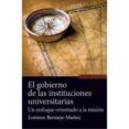 el gobierno de las instituciones universitarias-9788431331993 el gobierno de las instituciones universitarias-9788431331993