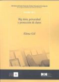 big data, privacidad y protección de datos-elena gil-9788434023093 big data, privacidad y protección de datos-elena gil-9788434023093