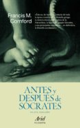 antes y despues de socrates-francis m. conford-9788434413993 antes y despues de socrates-francis m. conford-9788434413993