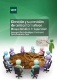 direccion y supervision de centros formativos. bloque tematico ii: supervision (ebook)-9788436268393 direccion y supervision de centros formativos. bloque tematico ii: supervision (ebook)-9788436268393