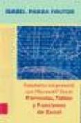 estadistica empresarial con microsoft excel: formulas, tablas y f unciones de excel-isabel parra frutos-9788472881693 estadistica empresarial con microsoft excel: formulas, tablas y f unciones de excel-isabel parra frutos-9788472881693