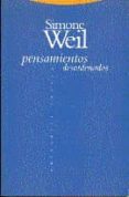 pensamientos desordenados-simone weil-9788481640793 pensamientos desordenados-simone weil-9788481640793