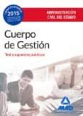 cuerpo de gestión de la administración civil del estado. test y supuestos prácticos-9788490937693 cuerpo de gestión de la administración civil del estado. test y supuestos prácticos-9788490937693