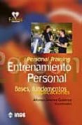 entrenamiento personal (personal training): bases, fundamentos y aplicaciones-alfonso jimenez gutierrez-9788497290593 entrenamiento personal (personal training): bases, fundamentos y aplicaciones-alfonso jimenez gutierrez-9788497290593