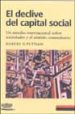 el declive del capital social: un estudio internacional sobre soc iedades y el sentido comunitario-9788481094213 el declive del capital social: un estudio internacional sobre soc iedades y el sentido comunitario 9788481094213