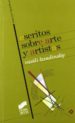 escritos sobre arte y artistas-9788477389873 escritos sobre arte y artistas 9788477389873