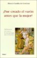 ¿fue creado el varon antes que la mujer?: reflexiones en torno a la antropologia de la creacion-9788432135293 ¿fue creado el varon antes que la mujer?: reflexiones en torno a la antropologia de la creacion 9788432135293