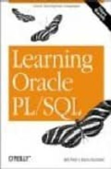 Descargar libros google libros online gratis LEARNING ORACLE PL/SQL 9780596001803