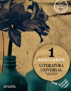 Caja de libro LITERATURA UNIVERSAL 1º BACHILLERATO FB2 in Spanish