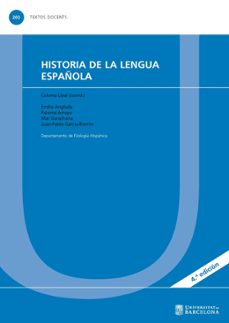 Portada de HISTORIA DE LA LENGUA ESPAÑOLA (4ª ED.)