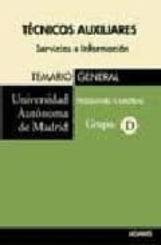 Emprende2020.es Temario General Tecnicos Auxiliares. Servicios E Informacion De L A Universidad Autonoma De Madrid (Personal Laboral Grupo D) Image