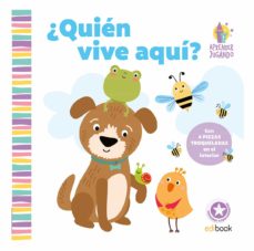 Portada de APRENDER JUGANDO - LIBRO PIEZAS - QUIEN VIVE AQUI?.