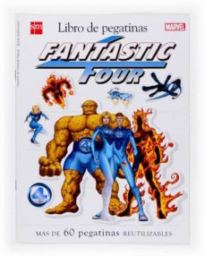 Portada de FANTASTIC FOUR. LIBRO DE PEGATINAS