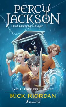 Portada de EL LLADRE DEL LLAMPEC (PERCY JACKSON I ELS DEUS DE L OLIMP 1)