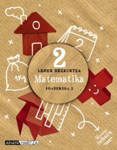 Portada de MATEMATIKA 2º EDUCACION PRIMARIA KOADERNOA 3 MUNDUA HELBURU