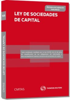 Portada de LEY DE SOCIEDADES DE CAPITAL
