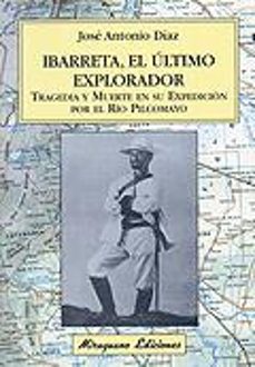 Portada de IBARRETA, EL ULTIMO EXPLORADOR