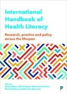 Descargar libros de audio en francés INTERNATIONAL HANDBOOK OF HEALTH LITERACY: RESEARCH, PRACTICE AND POLICY ACROSS THE LIFE-SPAN