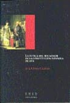 Portada de LA TUTELA DEL REY MENOR EN LA CONSTITUCION ESPAÑOLA DE 1978