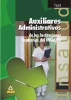 Portada de TEST AUXILIAR ADMINISTRATIVO INSALUD