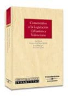 Portada de COMENTARIOS LEGISLACION URBANISTICA VALENCIANA