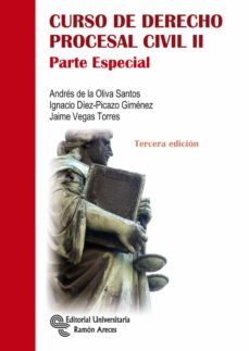 Portada de CURSO DE DERECHO PROCESAL CIVIL II: PARTE ESPECIAL (3ª ED.)