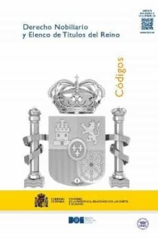 Portada de DERECHO NOBILIARIO Y ELENCO DE TITULOS DEL REINO