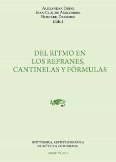 Portada de DEL RITMO EN LOS REFRANES, CANTINELAS Y FORMULAS