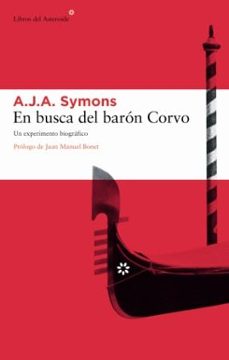 Portada de EN BUSCA DEL BARON CORVO: UN EXPERIMENTO BIOGRAFICO