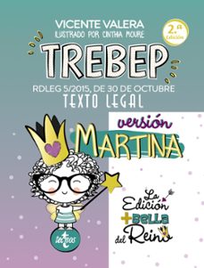Portada de TREBEP VERSION MARTINA: RDLEG 5/2015, DE 30 DE OCTUBRE. TEXTO LEGAL (2ª ED.)