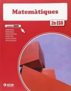 Portada de MATEMATIQUES 2º ESO PROYECTO NOVA VALENCIA ED 2012