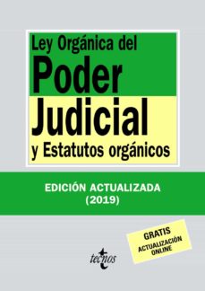 Descargar LEY ORGANICA DEL PODER JUDICIAL Y ESTATUTOS JURIDICOS gratis pdf - leer online