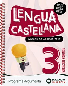 Descarga gratuita de libros de texto en alemán. LENGUA CASTELLANA 3º EDUCACION PRIMARIA DOSIER INNOVA 2 CATALUNYA / ILLES BALEARS 9788448956523 (Spanish Edition) de 