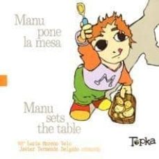 Cover of Manu pone la mesa / Manu Lays the Table.