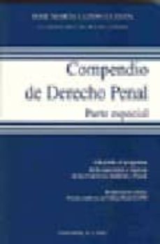 Portada de COMPENDIO DE DERECHO PENAL. PARTE ESPECIAL: ADAPTADO AL PROGRAMA DE LA OPOSICION A INGRESO EN LAS CARRERAS JUDICIAL Y FISCAL (BOE 18 DE MARZO DE 2008)