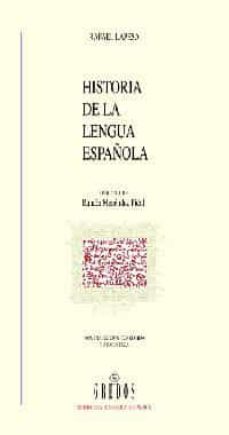 Portada de HISTORIA DE LA LENGUA ESPAÑOLA (9ª ED.)