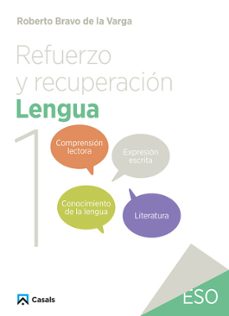 Portada de REFUERZO LENGUA 1 (1º ESO)