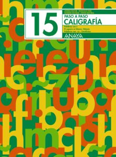 Portada de CALIGRAFIA 15. PASO A PASO