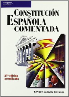 Descargar CONSTITUCION ESPAÑOLA COMENTADA gratis pdf - leer online