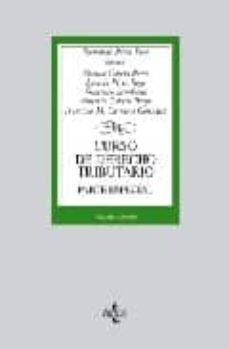 Portada de CURSO DE DERECHO TRIBUTARIO: PARTE ESPECIAL
