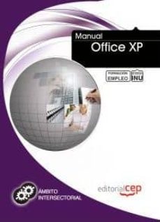 Descargar google books en formato pdf. MANUAL OFFICE XP. FORMACION PARA EL EMPLEO en español de  9788468128733