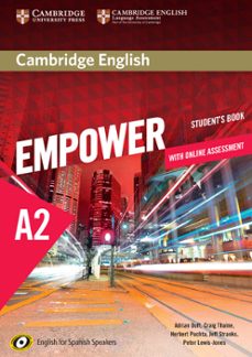 Descargar CAMBRIDGE ENGLISH EMPOWER FOR SPANISH SPEAKERS A2 STUDENT S BOOK WITH ONLINE ASSESSMENT AND PRACTICE gratis pdf - leer online