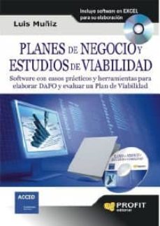 Portada de PLANES DE NEGOCIO Y ESTUDIOS DE VIABILIDAD (EBOOK)