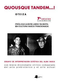 Portada de QUOSQUE TANDEM..: ENSAYO DE INTERPRETACION ESTETICA DEL ALMA VASC A